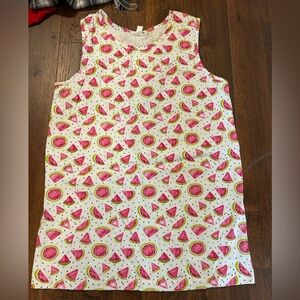 Printed Watermelon Cotton Tank size M